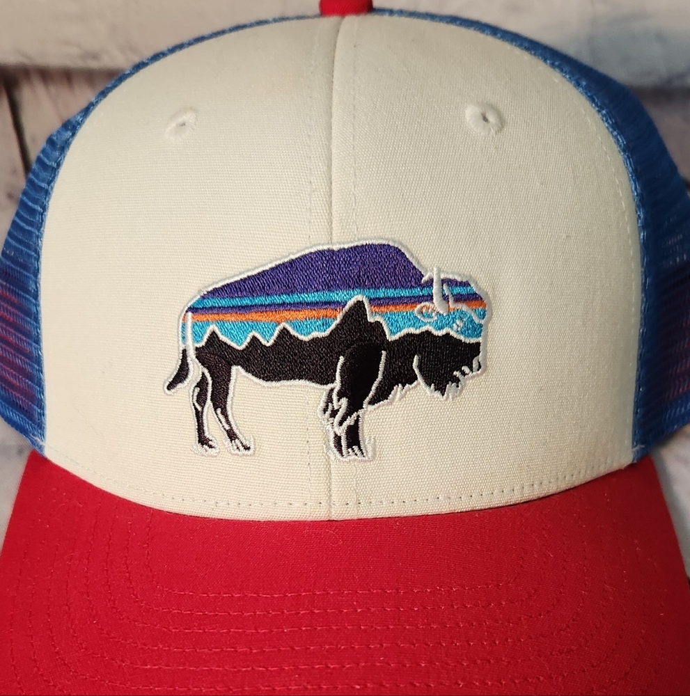 Scenic Bison Patagonia Trucker Hat